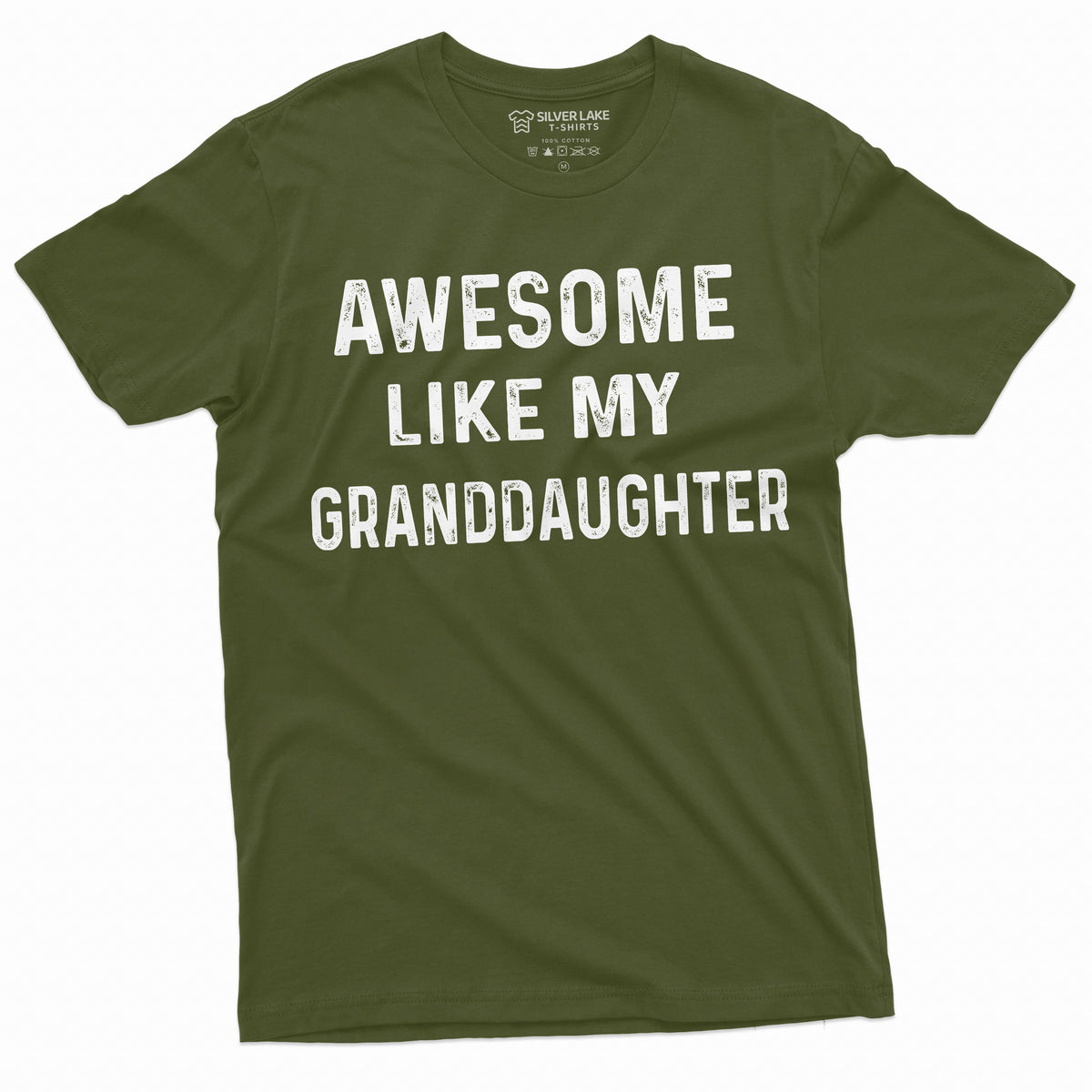 Awesome Like My Granddaughter T-shirt Mens Grandpa Gift product image 12