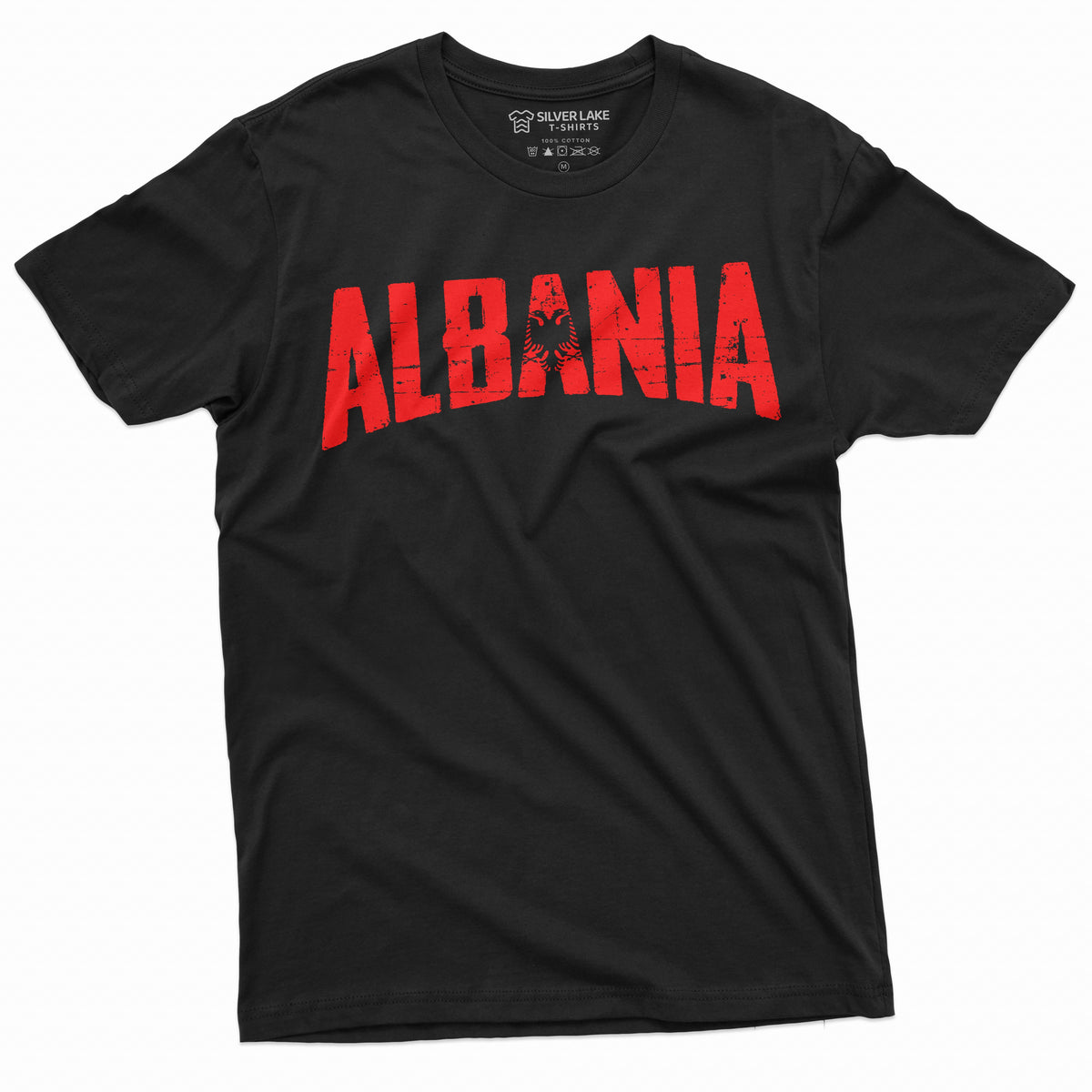 Men's Albania T-shirt Albanian Coat of arms Flag Shqipëria product image 1