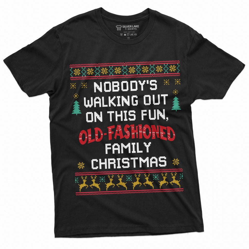 Mens Family Christmas Movie inspired Funny Tee Shirt product image 1