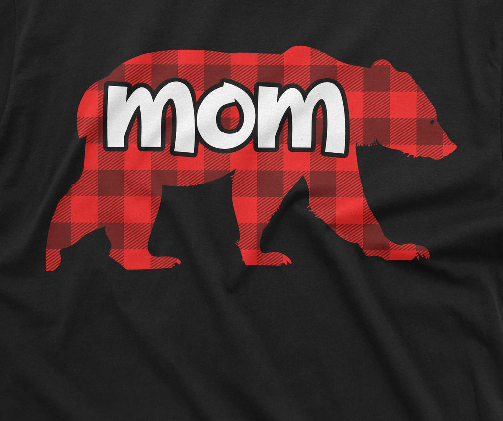 Mom T-shirt Mother Bear With Pijamas Mother's Day Mama Tee product image 2