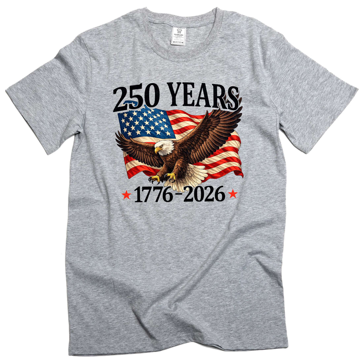 250 Years US Independence day T-shirt 4th of July 1776-2026 product image 5
