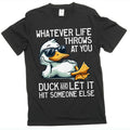 Funny motivational life tee shirt sarcastic humorous product image 1