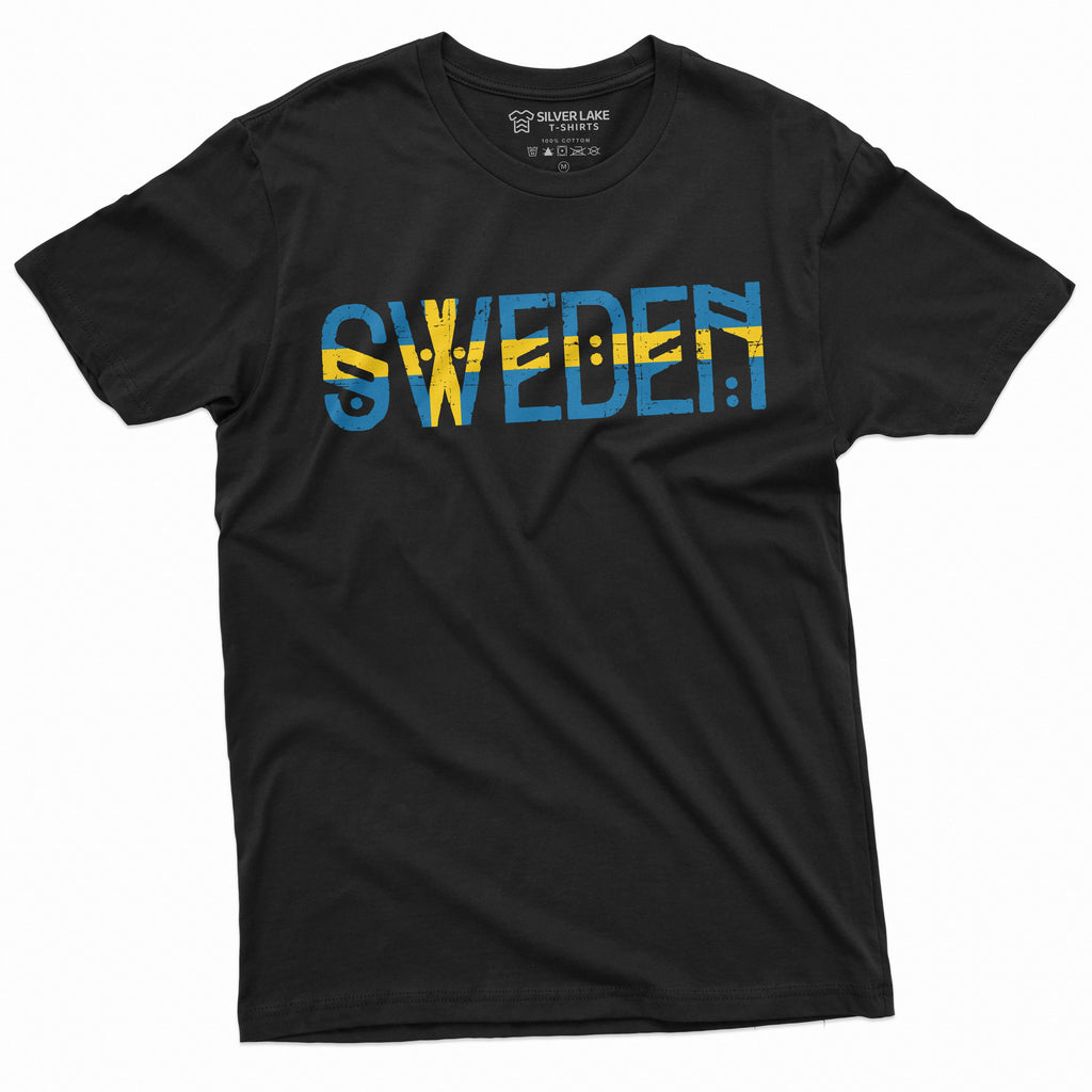 Men's Sweden T-shirt Konungariket Sverige Patriotic Country product image 1