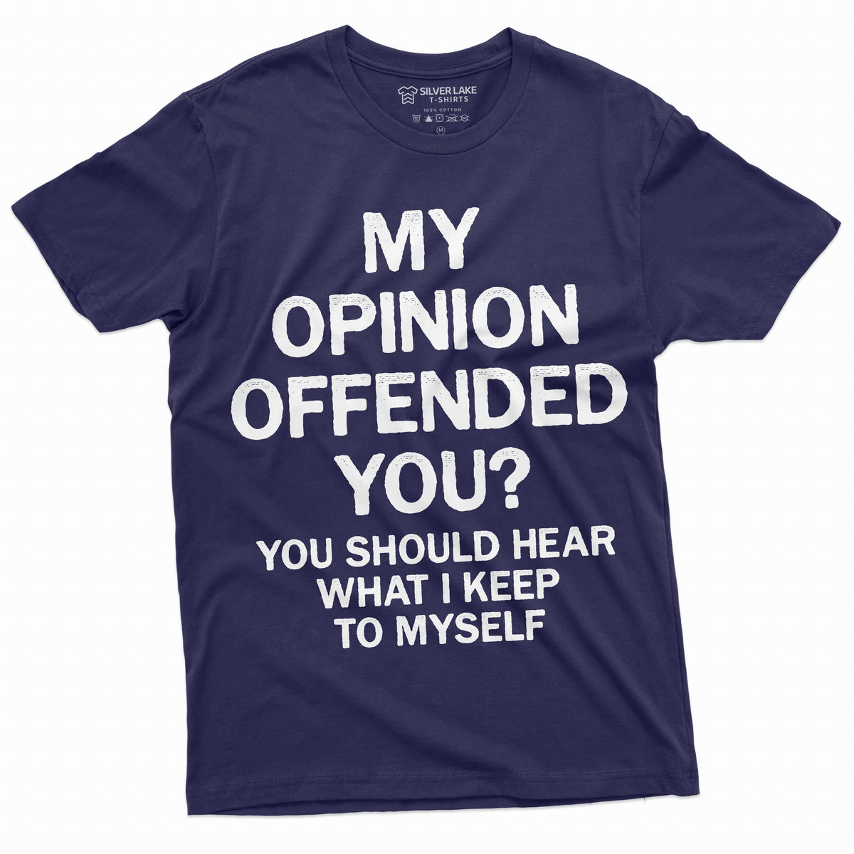 Men's Funny Opinion T-shirt My offended you sarcastic humor product image 9