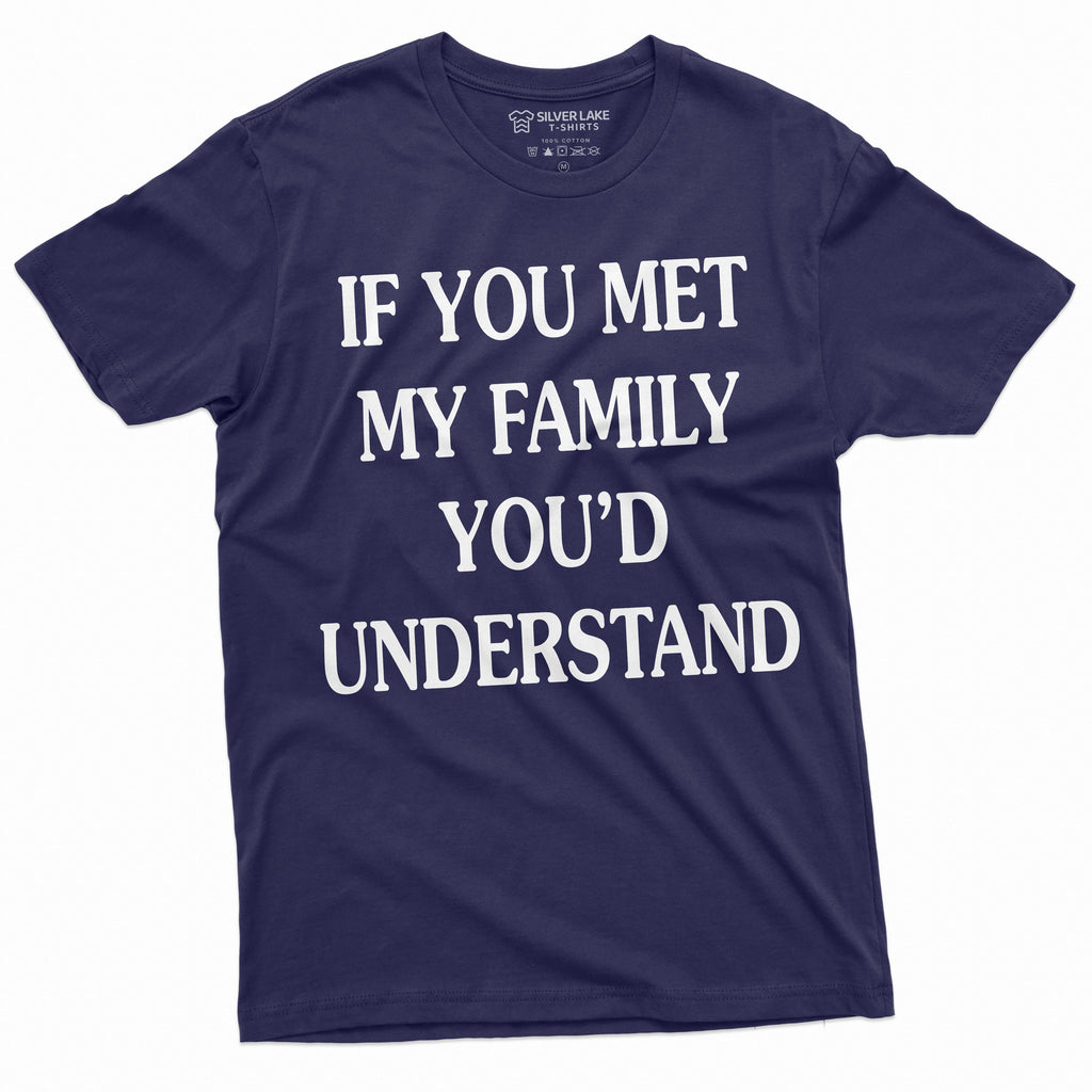 Men's Funny Family T-shirt Hilarious saying humorous product image 3
