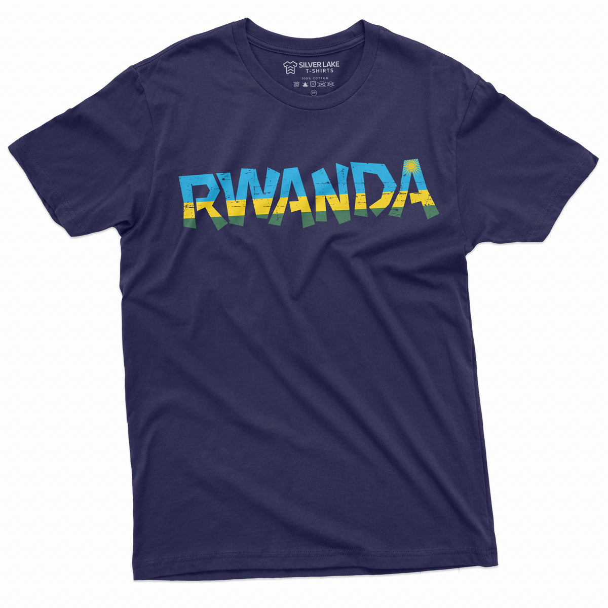 Rwanda T-shirt Rwandan Flag Coat of Arms Country nation Tee product image 3