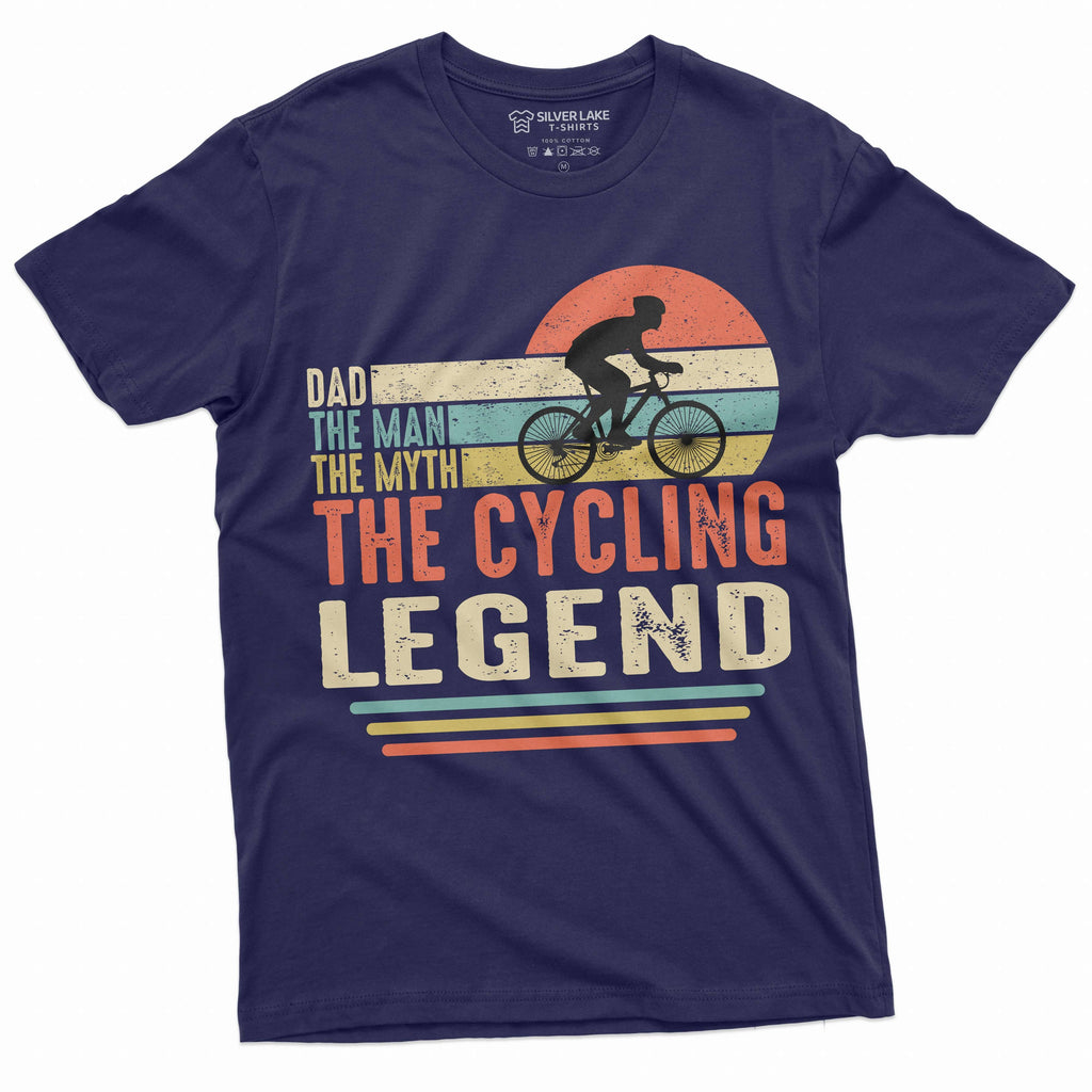Men's Dad cycling legend shirt Father's day Gift tee product image 3