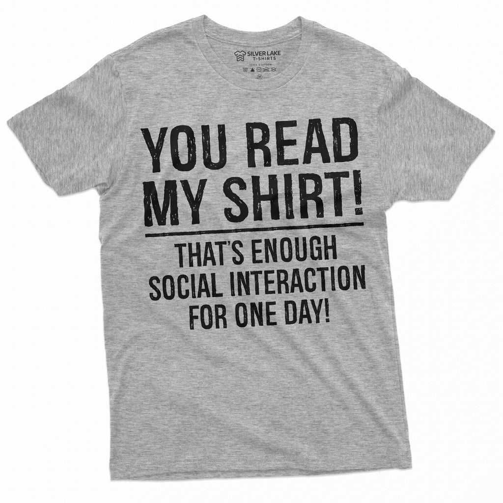 Funny Social interaction Sarcastic shirt Hilarious tee product image 5