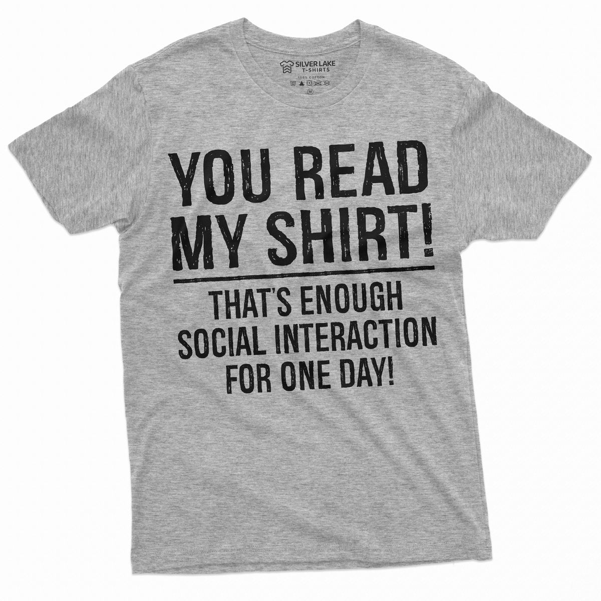 Funny Social interaction Sarcastic shirt Hilarious tee product image 5