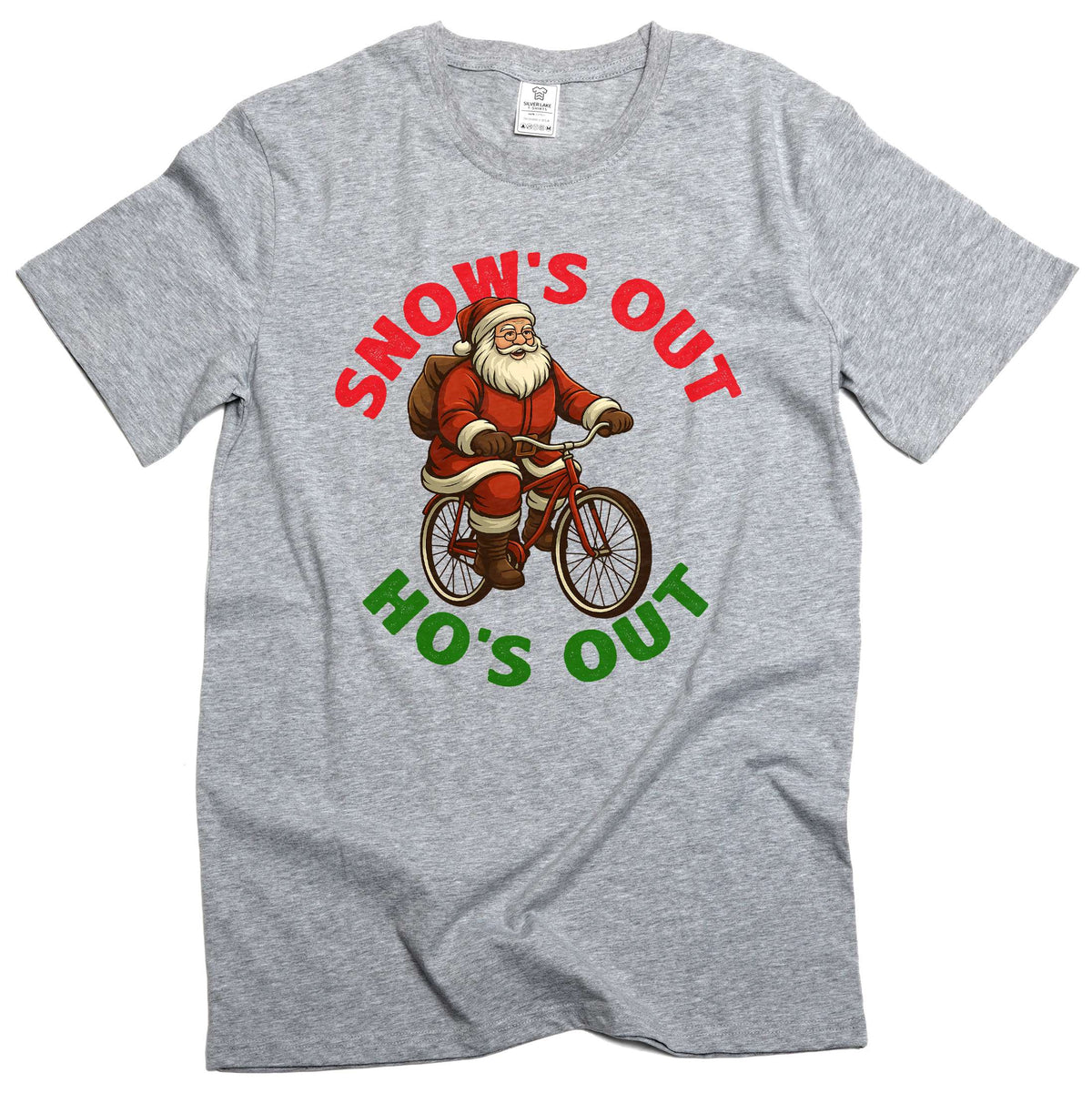 Men's Christmas funny Snow's out Ho's T-shirt Xmas Party product image 5