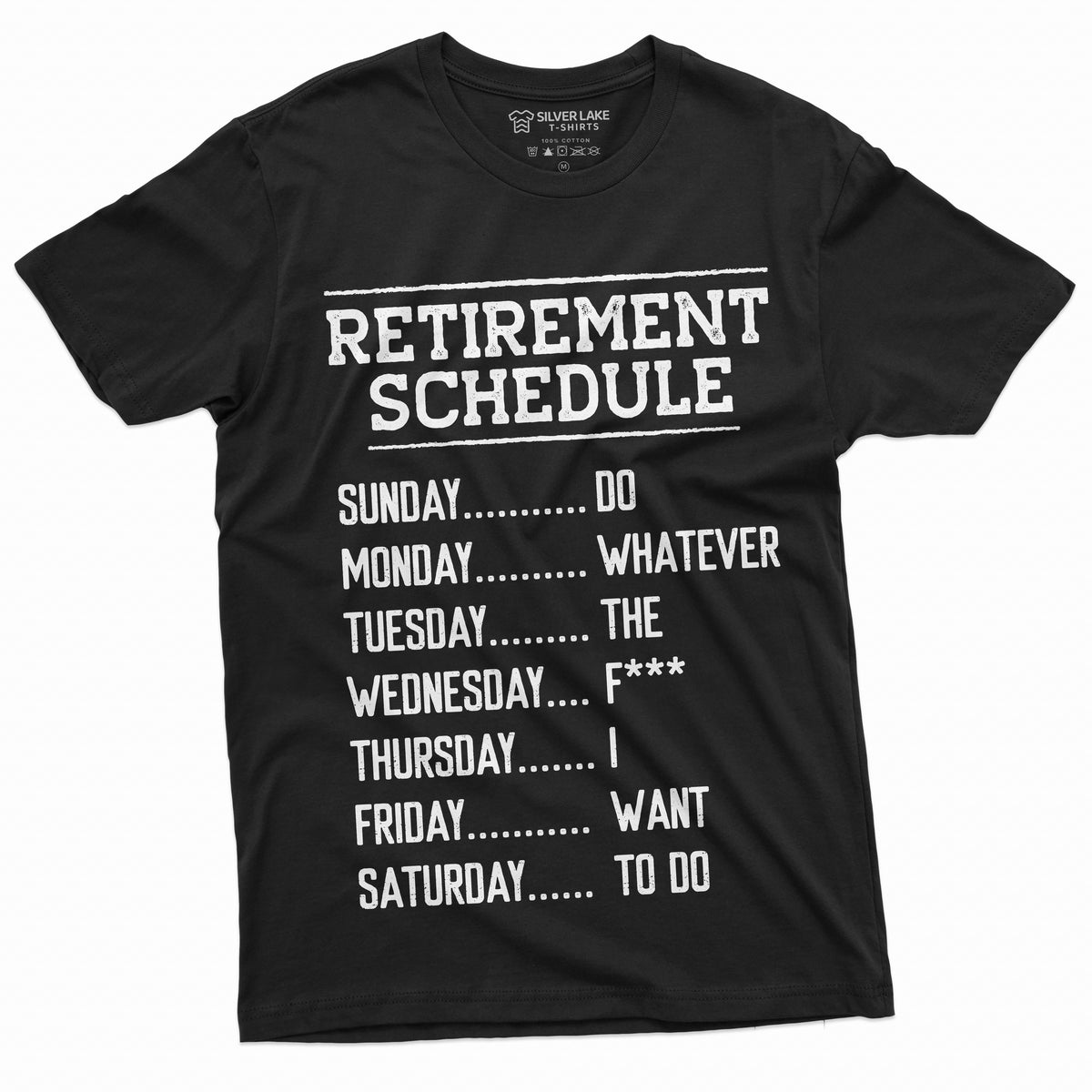 Funny Retirement Schedule T-shirt Retired Grandpa Dad product image 9