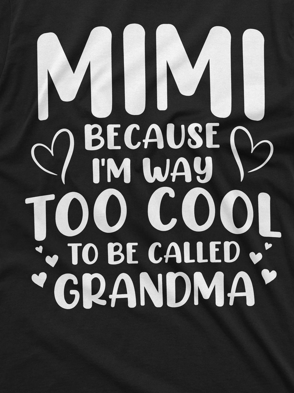 Mimi Grandma T-shirt Grandmother gift shirt gifts Birthday product image 2