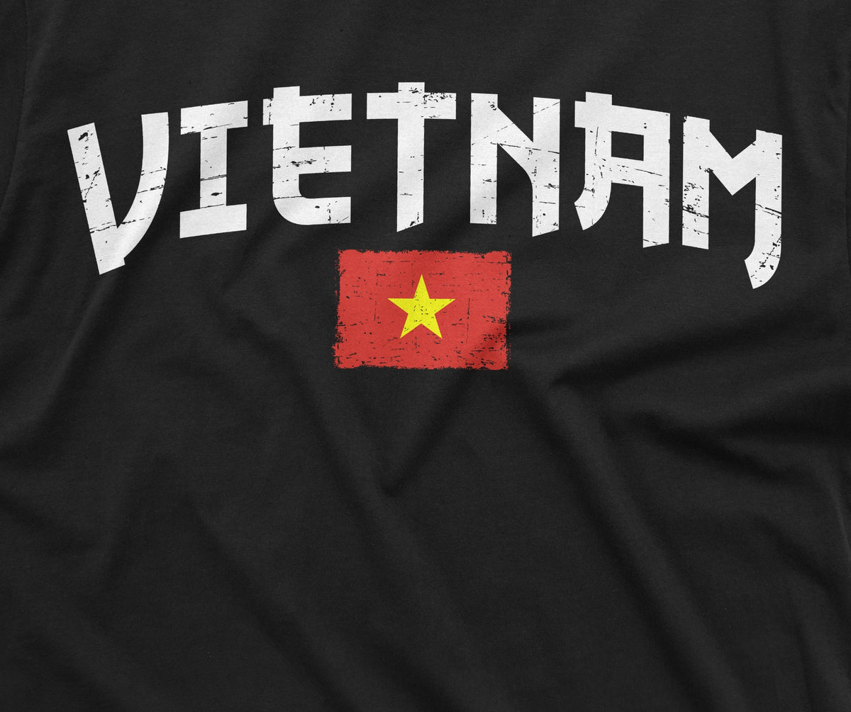 Men's Vietnam T-shirt Vietnamese Flag Coat of Arms TeeShirt product image 2