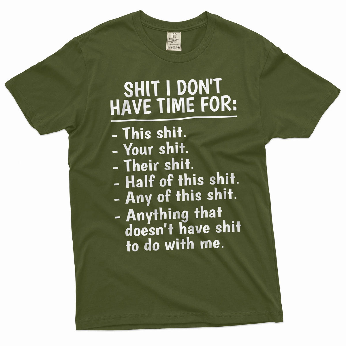 I Don't Have Time For This Shirt Sarcastic Adult Humor product image 4