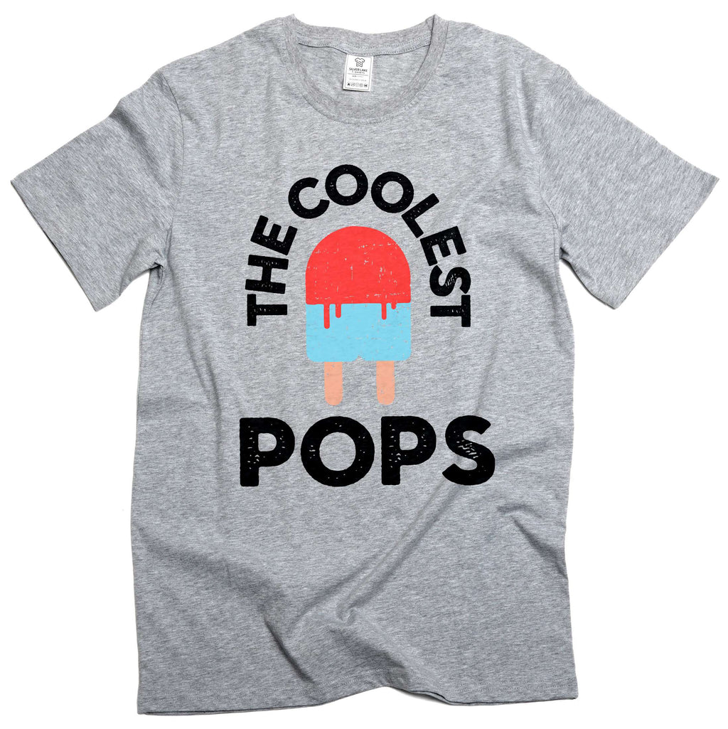 Men's Coolest Pops T-shirt, Grandpa Funny gifts, Papa product image 5