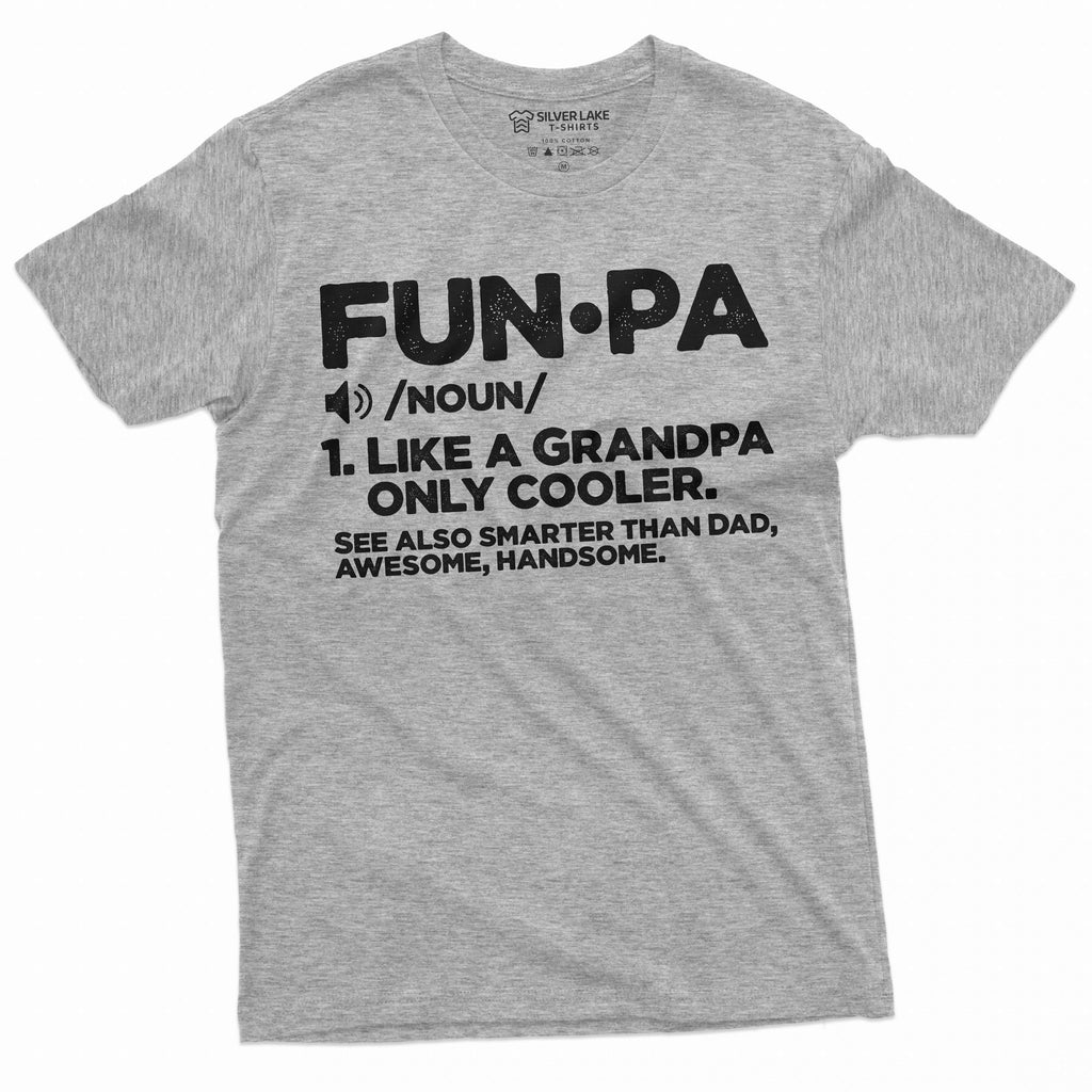 Men's Funpa Funny Grandpa Father's day T-shirt Grandfather product image 5