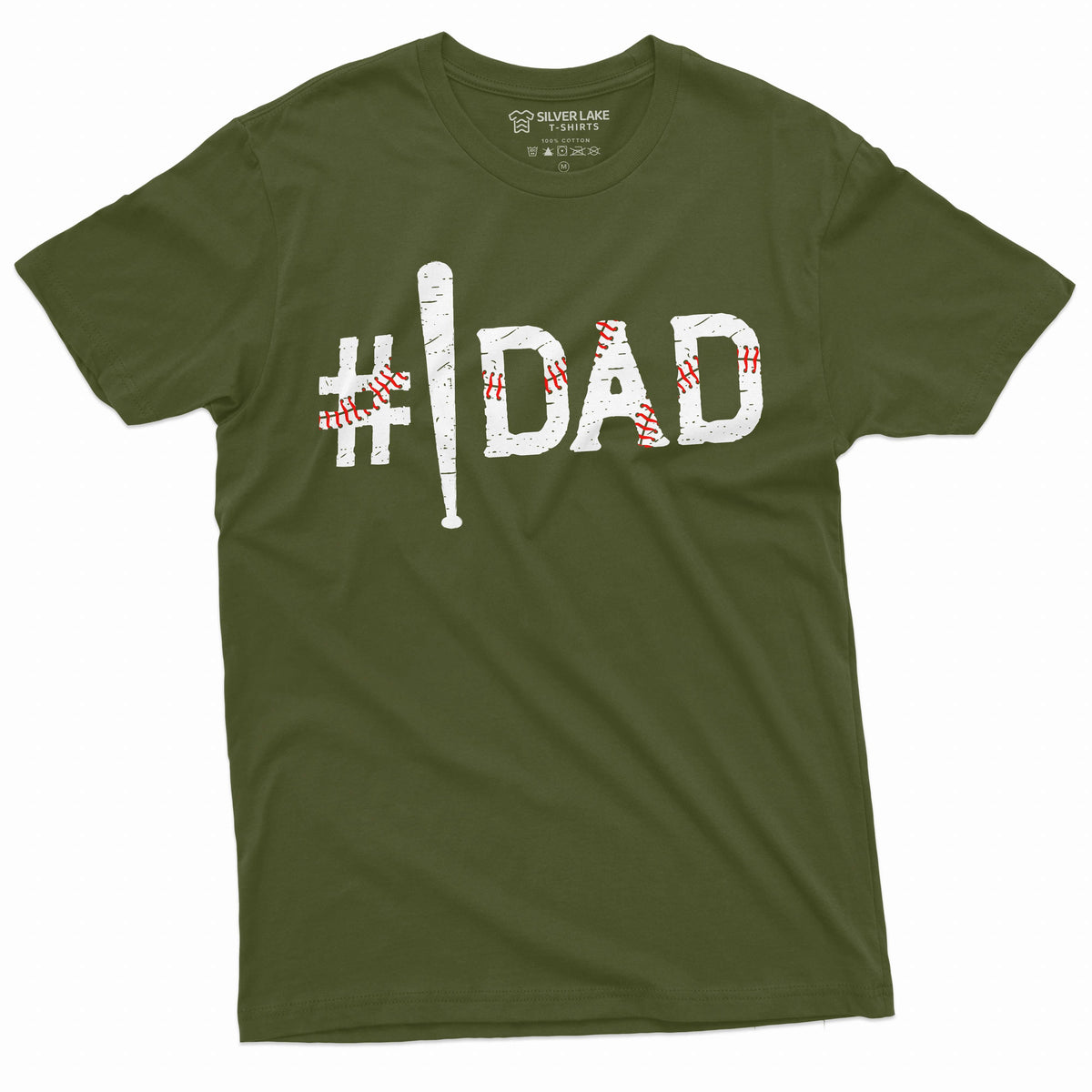 Men's Baseball Shirt Dad Father's Day Gift Tee For Father product image 4