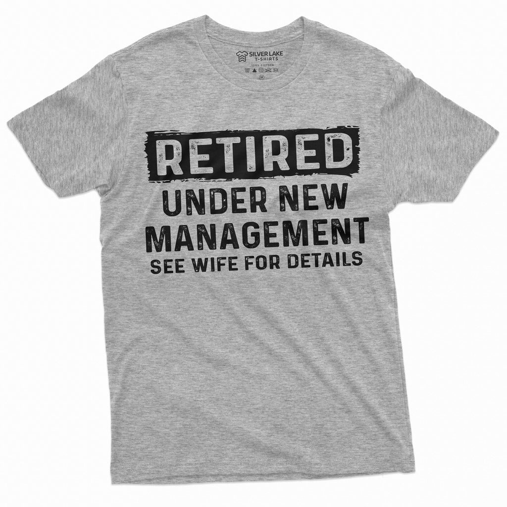 Men's Retirement Funny Shirt Retired Under new management product image 10