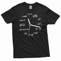 Math mathematics Clock T-shirt geek science school gift for product image 1