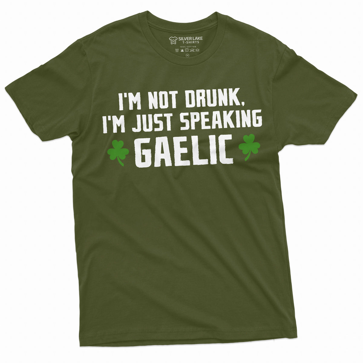 Men's Saint Patricks Funny Drinking T-shirt I am not drunk product image 4