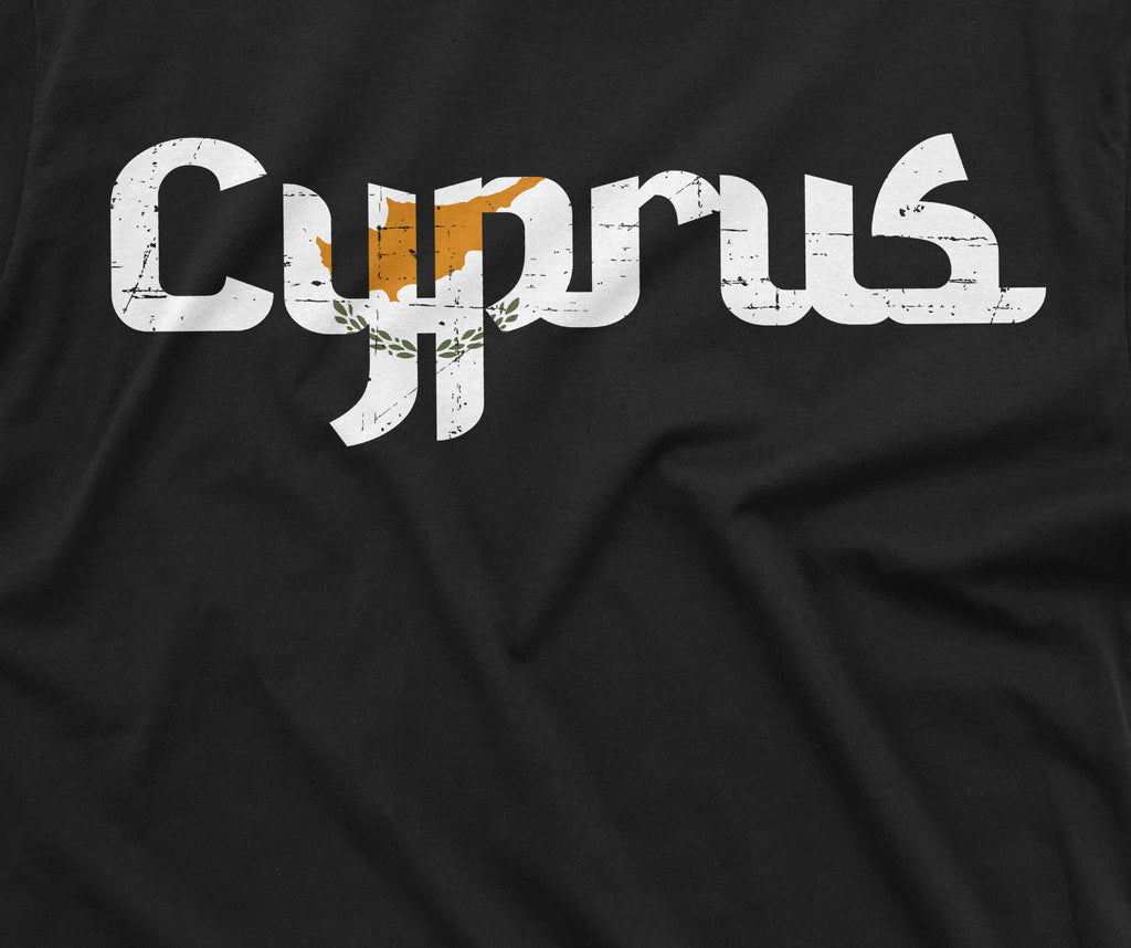 Men's Cyprus T-shirt Nation Flag Coat of arms Republic of product image 2