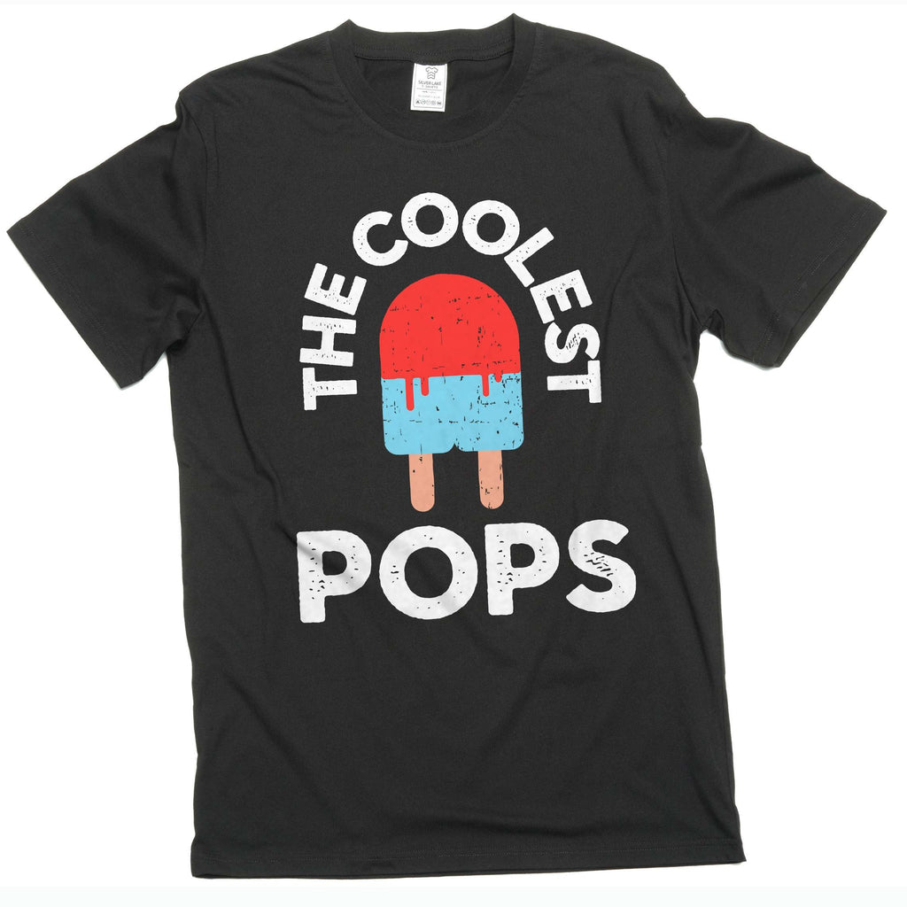 Men's Coolest Pops T-shirt, Grandpa Funny gifts, Papa product image 2