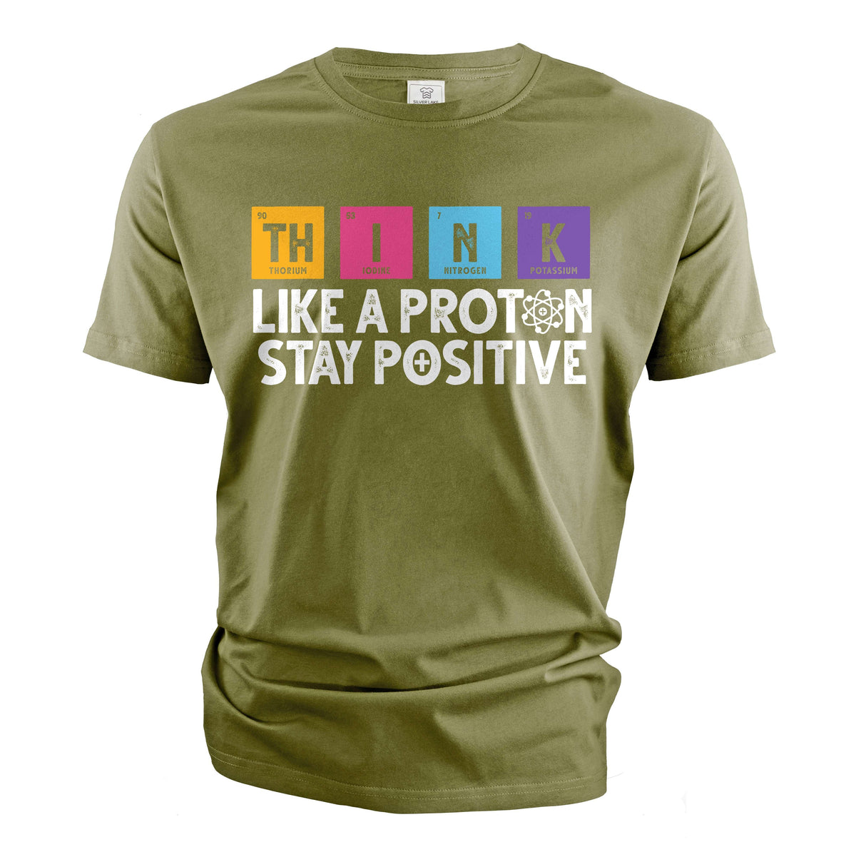 Funny science Physics t-shirt Stay Positive Like a Proton product image 4