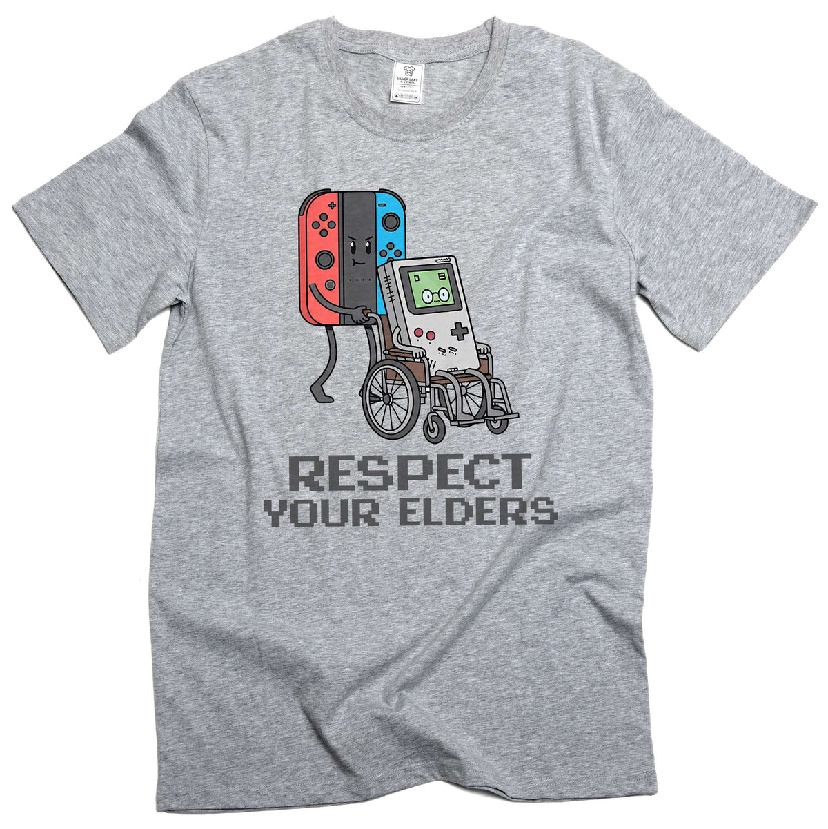 Men's funny video gaming classic gamer T-shirt respect your product image 5
