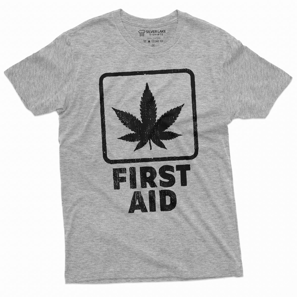 Men's First Aid Cannabis T-shirt Funny Healthcare THC product image 10