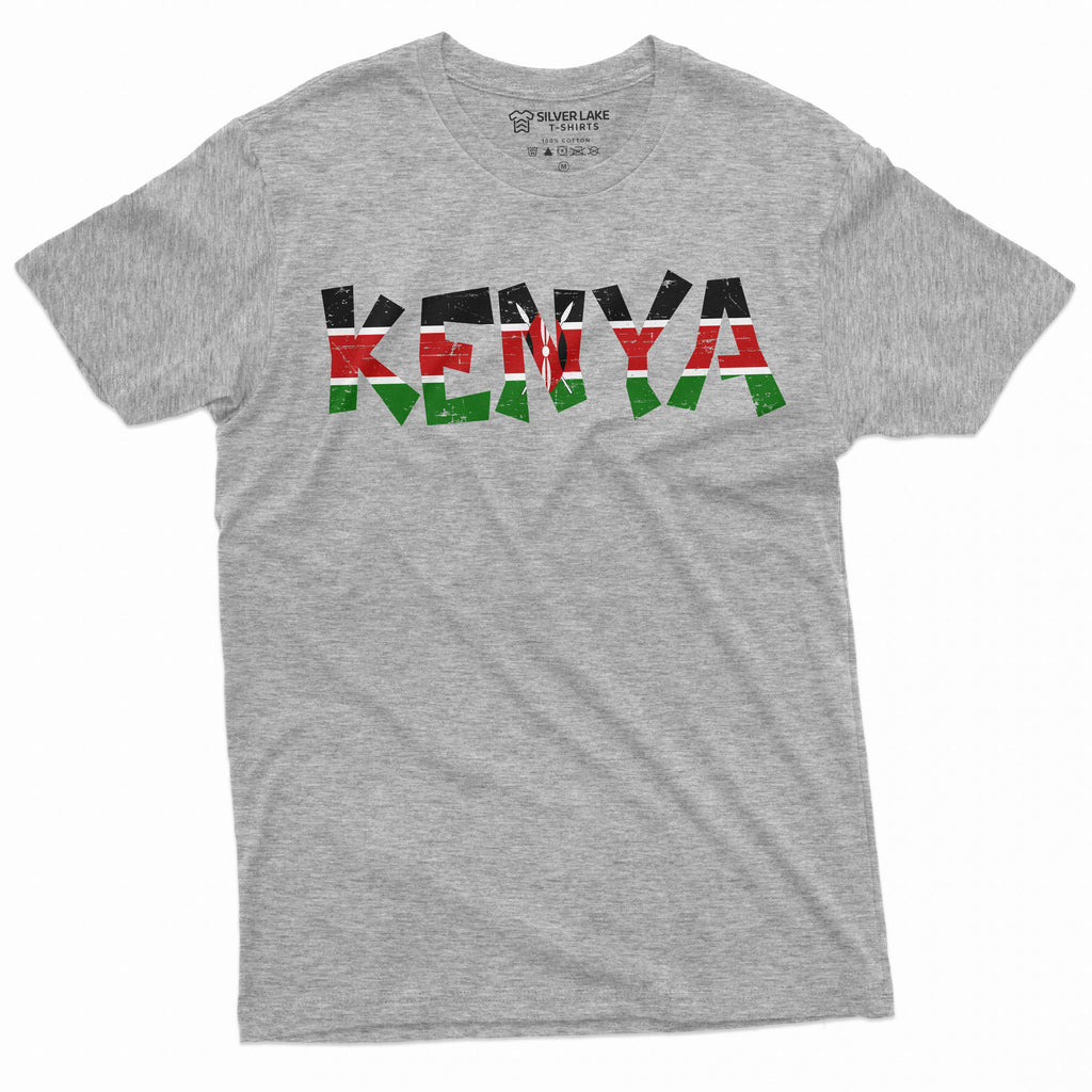 Men's Kenya T-shirt Jamhuri ya Kenyan Flag coat of arms product image 5
