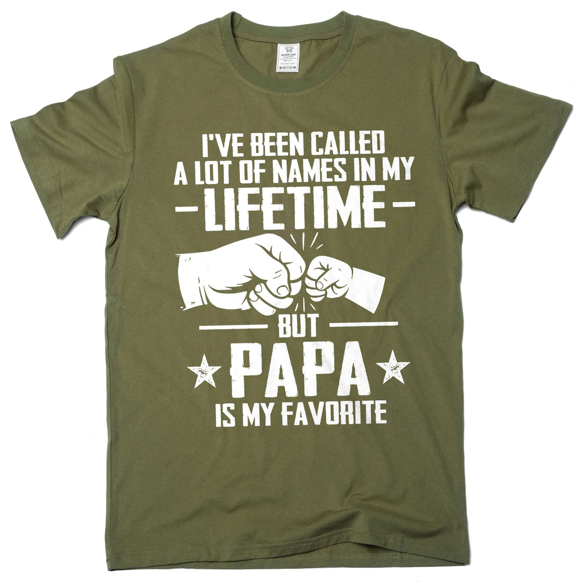 Men's papa T-shirt grandpa dad father grandkids father's product image 4