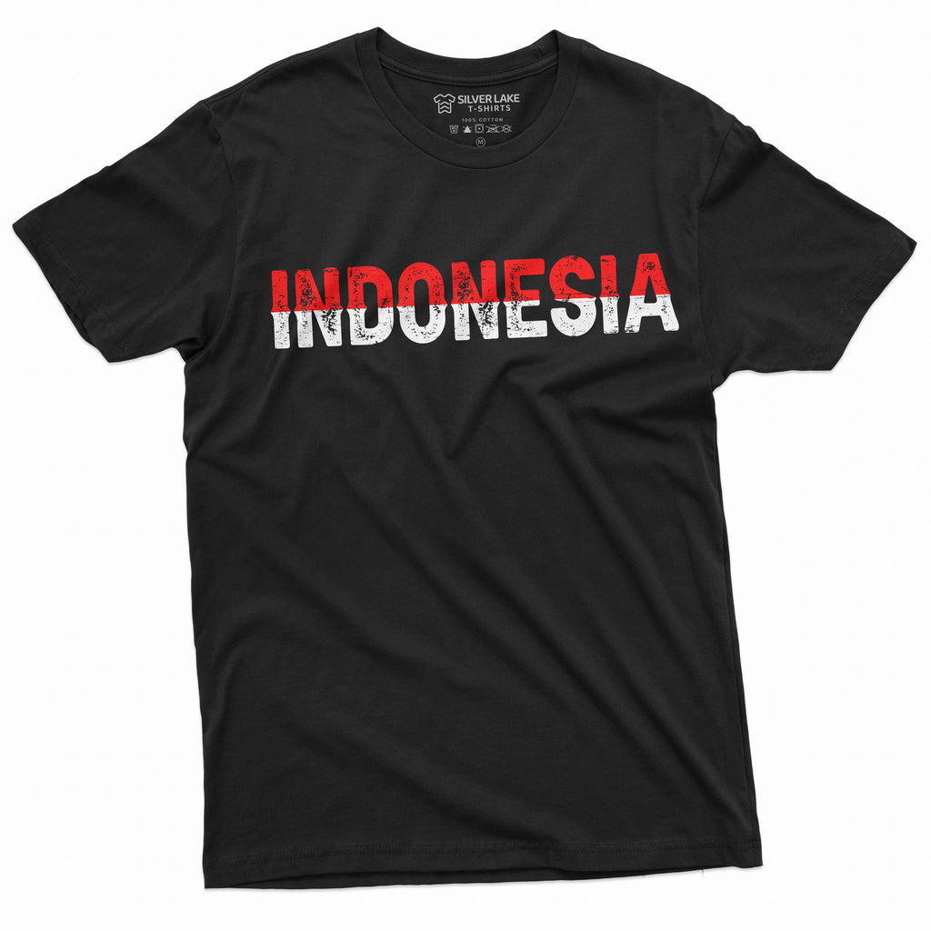 Men's Indonesia Shirt Indonesian Gifts Patriotic Country product image 1