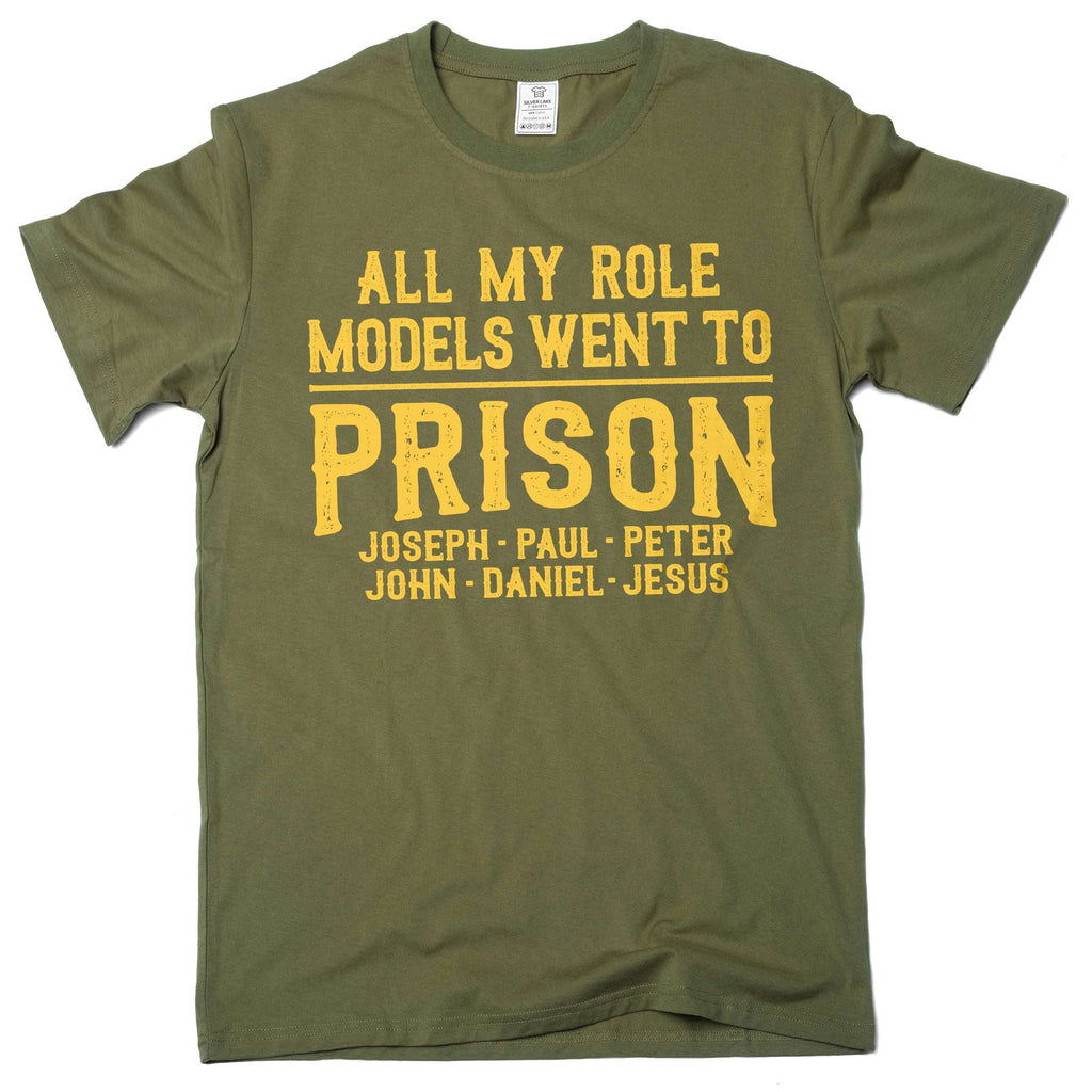 All My Role Models Went to Prison Shirt Christian Humor product image 4