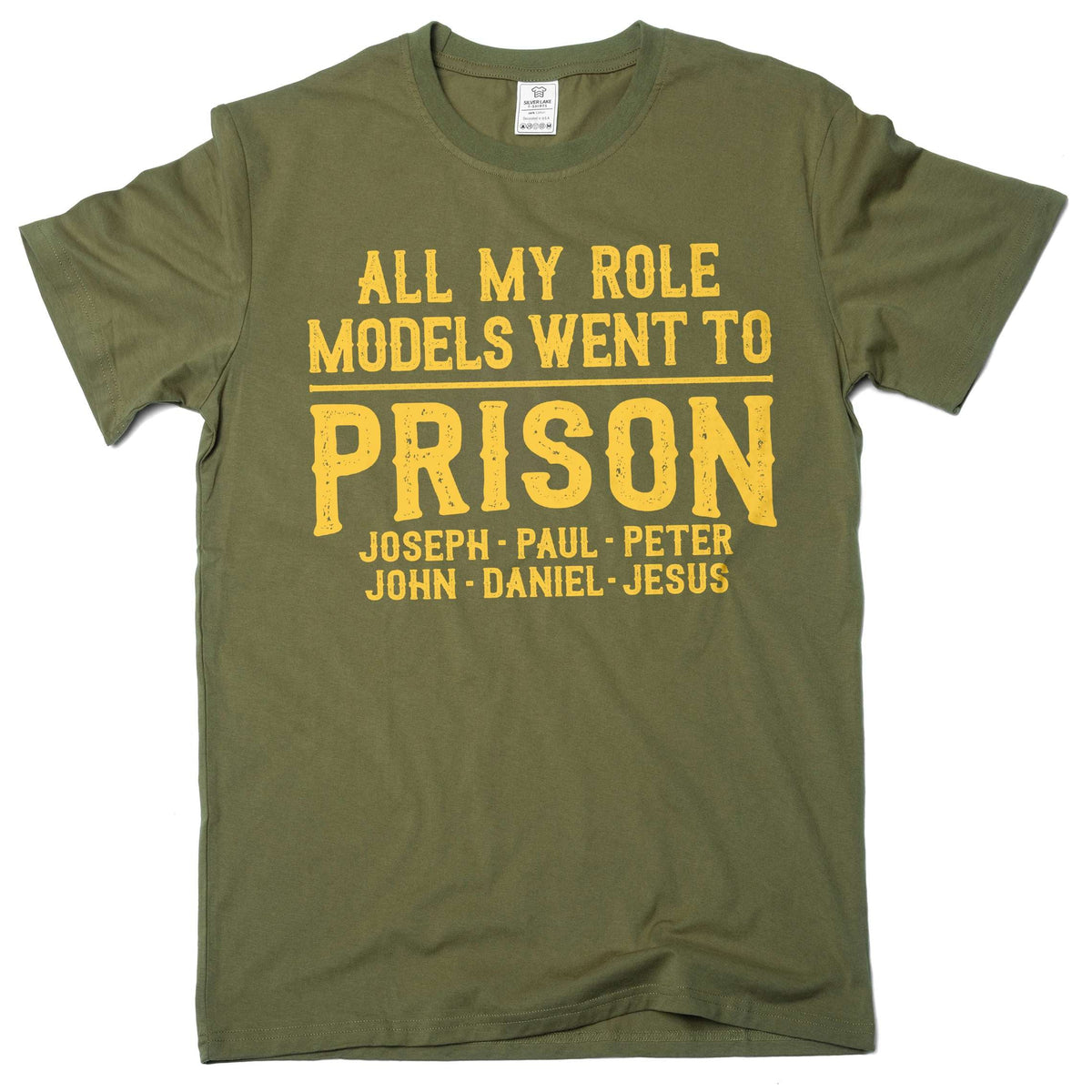 All My Role Models Went to Prison Shirt Christian Humor product image 4