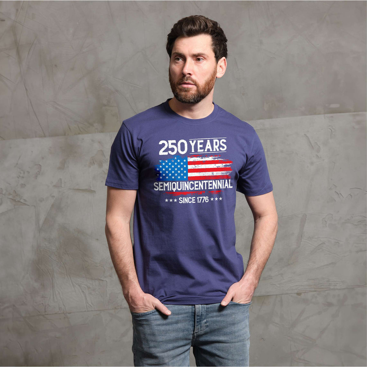 250 Years Since 1776 USA Patriotic T-shirt US flag 4th of product image 2
