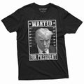 Trump T-shirt Wanted for President rea Mugshot DJT Tee shirt Republican party politics election tee