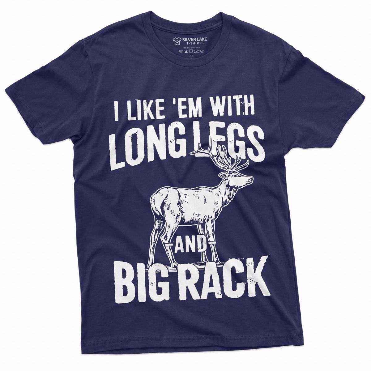 Men's Funny Hunting Shirt Deer Hunt Humor Long Legs and Big product image 9