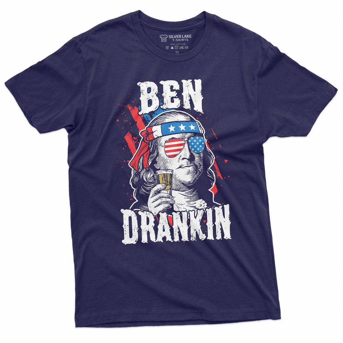 Men's Funny Drinking Ben Drankin Tee shirt Benjamin product image 3