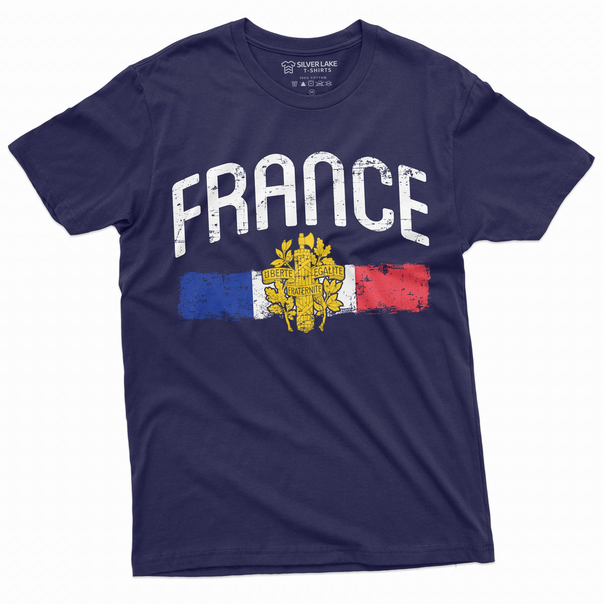 Men's France T-shirt French Patriotic Nationality product image 9