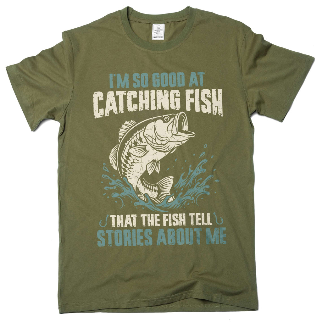 I'm So Good at Catching Fish Shirt Funny Bass Fishing Humor product image 4