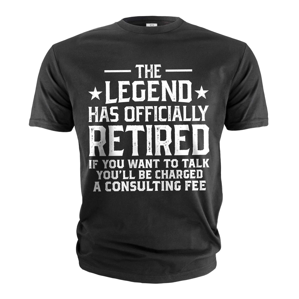 The Legend Has Officially Retired Shirt, Funny Retirement product image 1