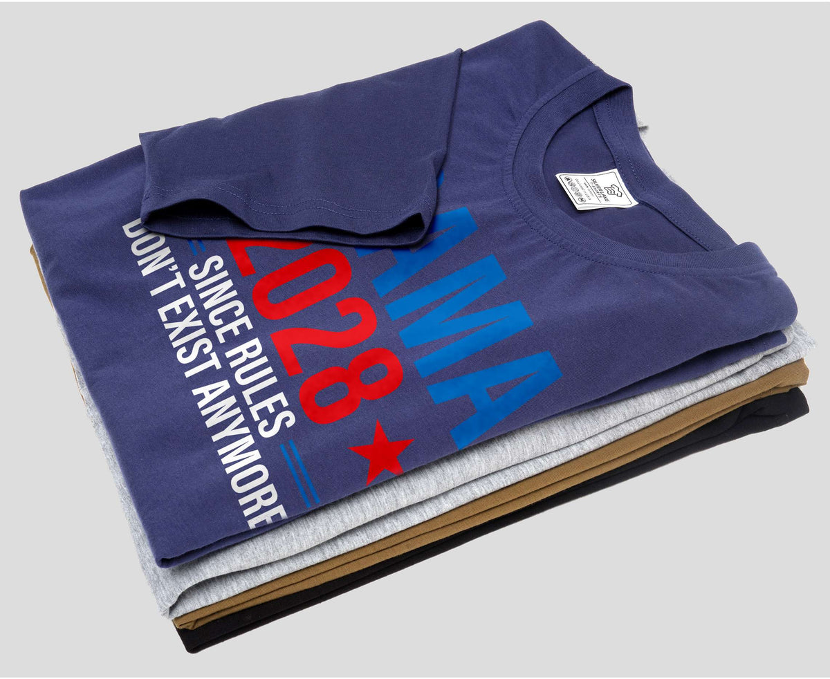 Obama 2028 T-Shirt: Since Rules Don't Exist Anymore Funny product image 6