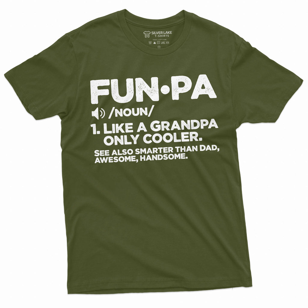Men's Funpa Funny Grandpa Father's day T-shirt Grandfather product image 4