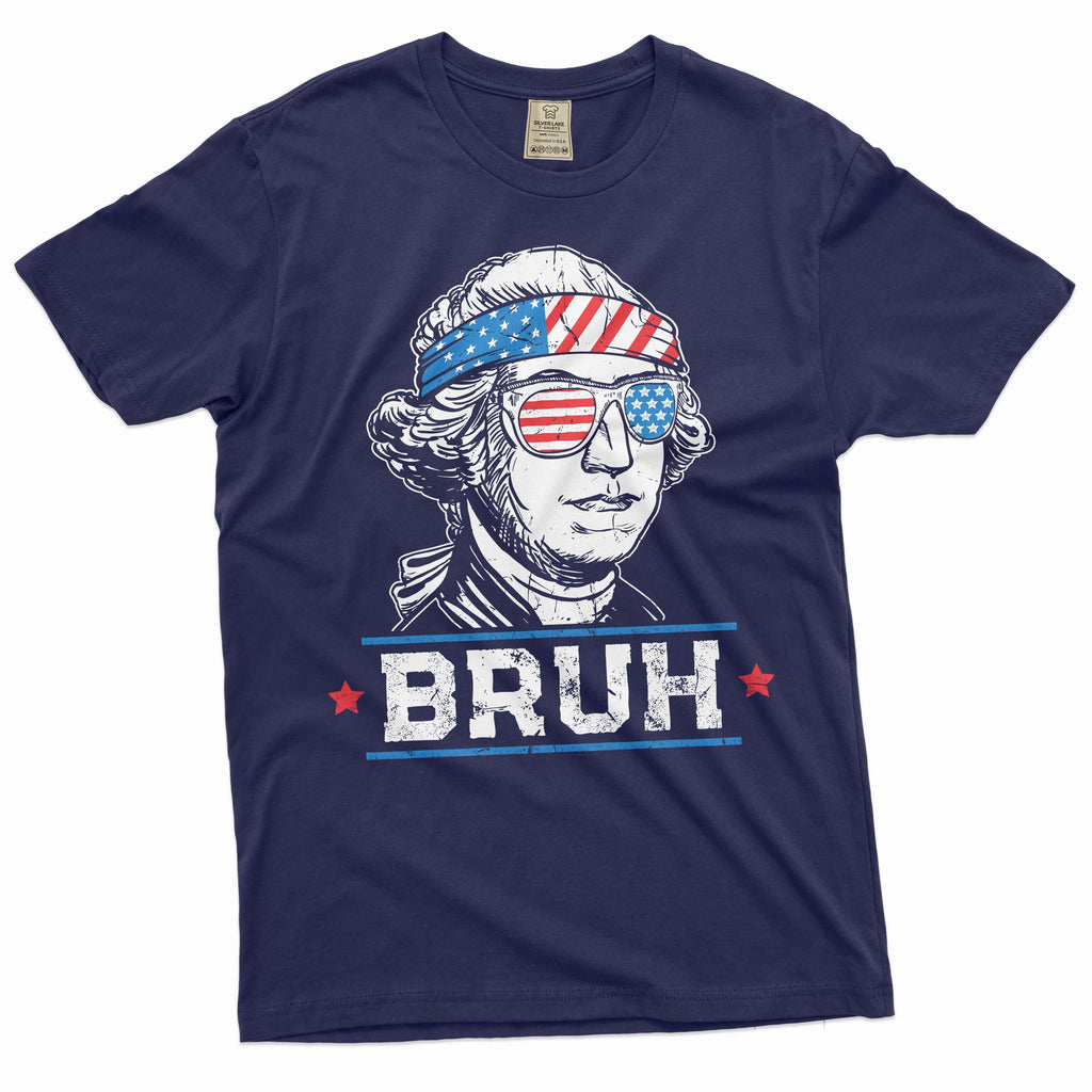 Men's 4th Funny Washington T-shirt George bruh USA product image 3