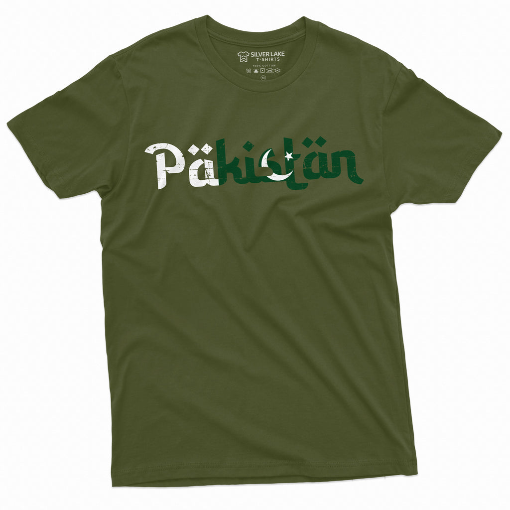 Pakistan T-shirt Pakistani Flag coat of arms Country nation product image 4