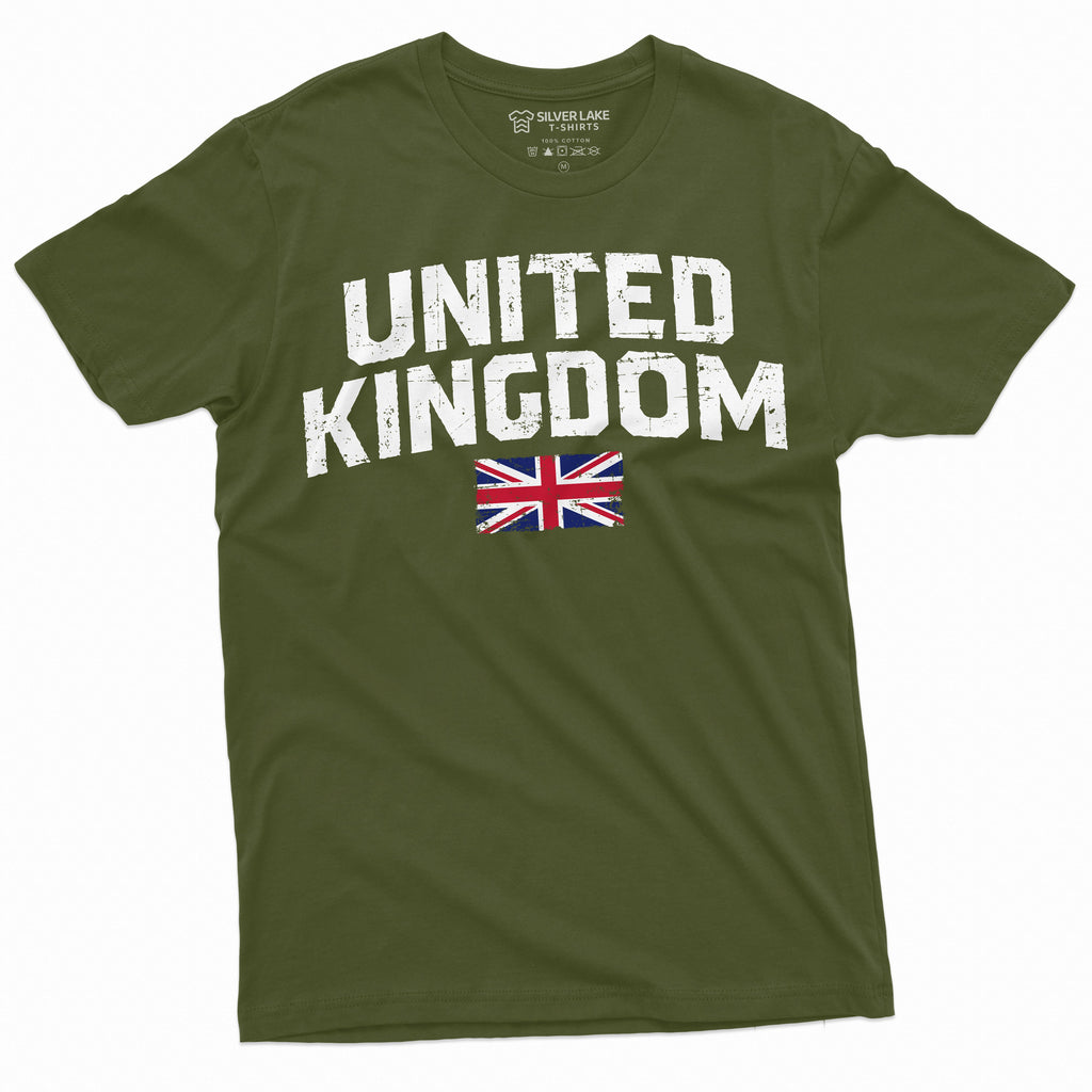 United Kingdom T-shirt UK flag Coat of arms Mens Unisex Tee product image 4