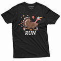 Thanksgiving funny shirt turkey running t-shirt run dinner product image 1