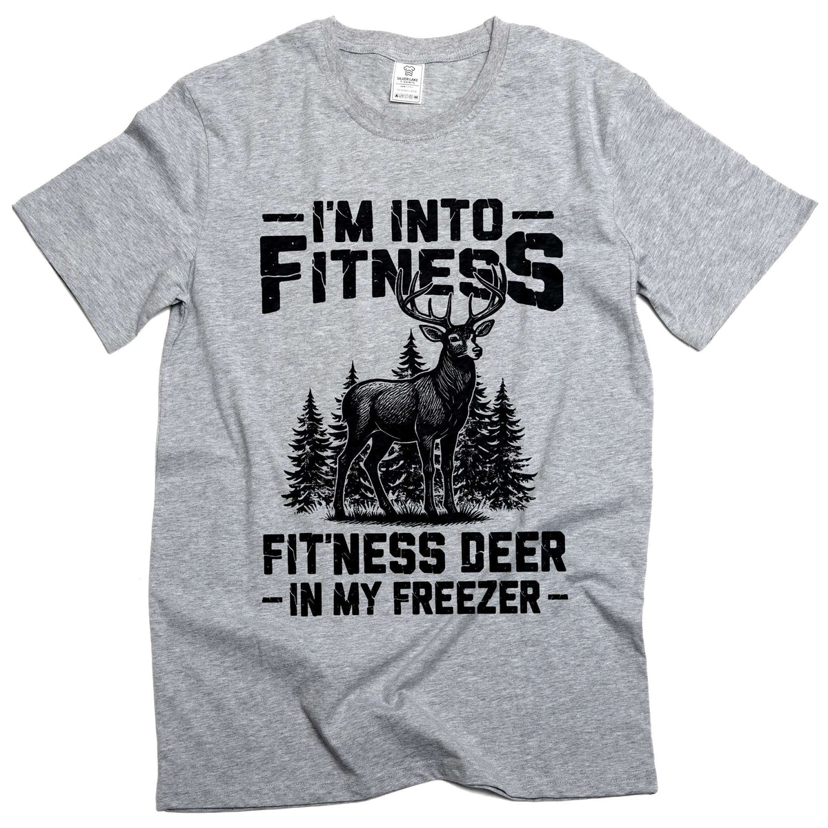 Men's Funny fitness deer in my freezer T-shirt hunter product image 5