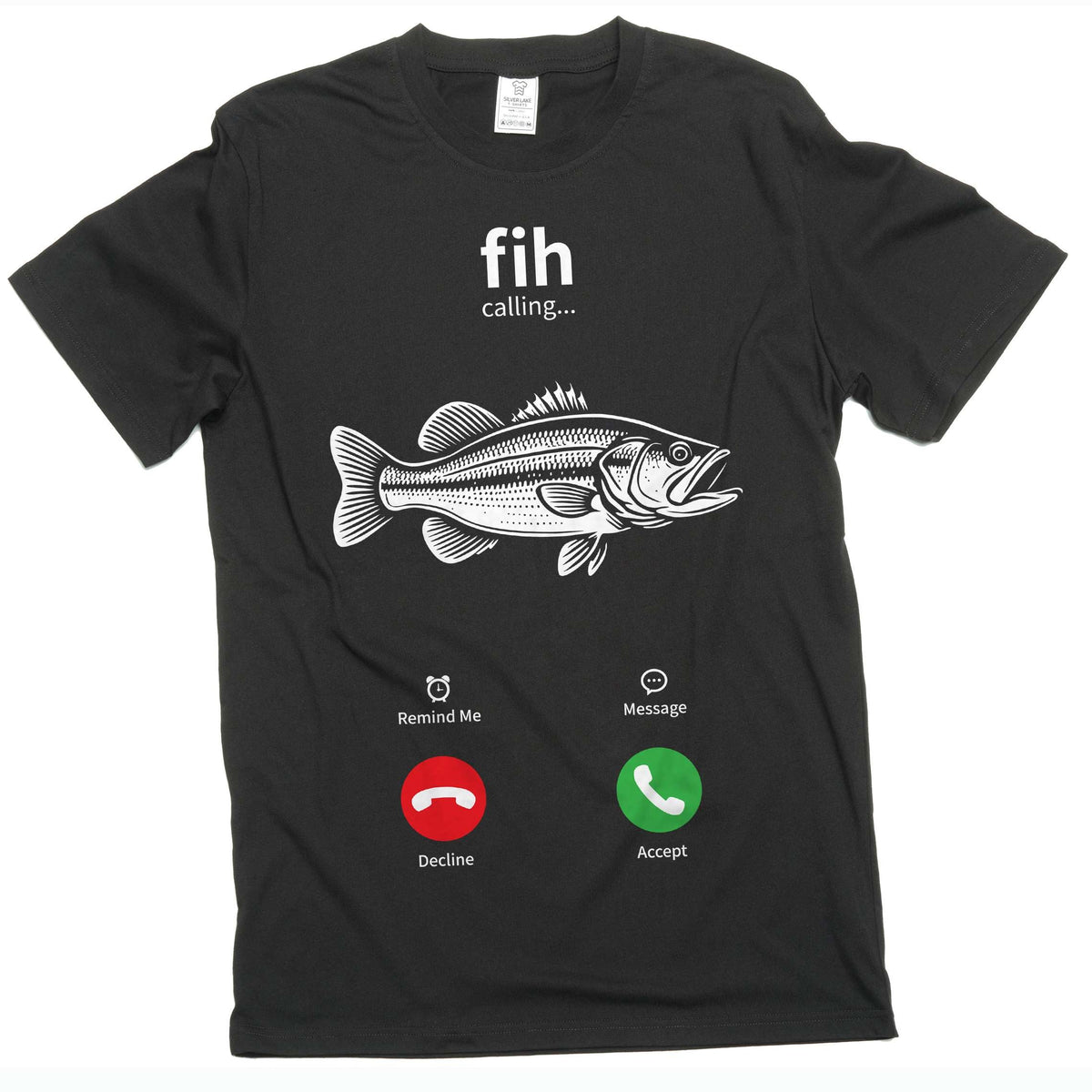 Men's Fih Meme T-shirt Fishing Funny Joke Tee Shirt Humor product image 1