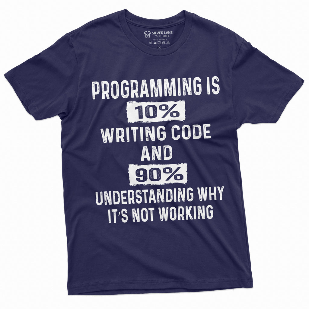 Men's Funny Programmer T-shirt Programming Code Coding Tee product image 9